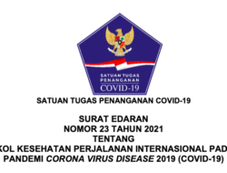 Berlaku Mulai 29 November, Inilah Edaran Satgas COVID-19 tentang Perjalanan Internasional Saat Pandemi