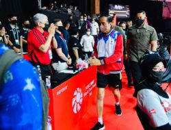 Presiden Jokowi Saksikan BWF World Tour Finals 2021