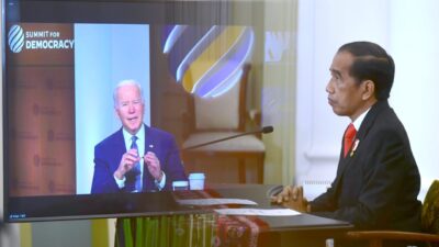 Presiden Jokowi Tegaskan Komitmen Indonesia Majukan Demokrasi pada Summit For Democracy 2021