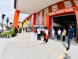 Resmikan Pasar Besar Ngawi, Presiden Berharap Jadi Pengungkit Ekonomi Masyarakat