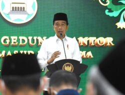 Presiden Jokowi Resmikan Gedung Kantor Pimpinan Pusat Dewan Masjid Indonesia