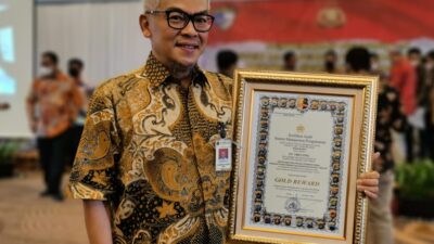 PT Smelting Raih Sertifikat Gold Sistem Manajemen Pengamanan Obvitnas Polri 2021