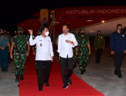 Presiden Jokowi Tiba di Tanjung Pinang