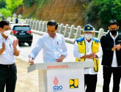 Presiden Jokowi Resmikan Jalan Bypass Balige