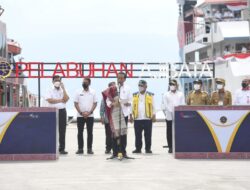Presiden Resmikan Tujuh Pelabuhan Penyebrangan dan Empat KMP di Kawasan Danau Toba