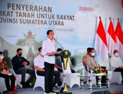 Presiden Jokowi Kembali Tegaskan Pentingnya Sertifikat Tanah bagi Masyarakat