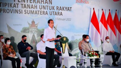 Presiden Jokowi Kembali Tegaskan Pentingnya Sertifikat Tanah bagi Masyarakat