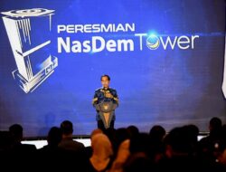 Presiden Jokowi Resmikan NasDem Tower