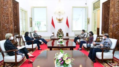 Presiden Jokowi Bertemu Delegasi Bank Dunia di Istana Merdeka