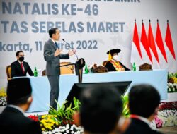 Dies Natalis ke-46 UNS, Presiden: Universitas Harus Lincah dan Cepat Belajar dengan Perubahan