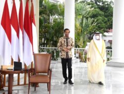 Presiden Jokowi Terima Delegasi Persatuan Emirat Arab