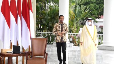 Presiden Jokowi Terima Delegasi Persatuan Emirat Arab