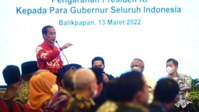 Arahan Presiden Jokowi kepada Para Gubernur se-Indonesia