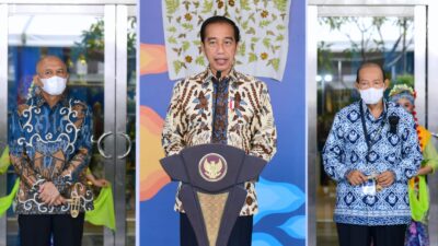 Buka INACRAFT 2022, Presiden Ajak Masyarakat Cintai Produk Kerajinan Dalam Negeri