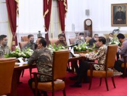 Presiden Audiensi dengan 12 Organisasi Mahasiswa dalam Kelompok Cipayung Plus