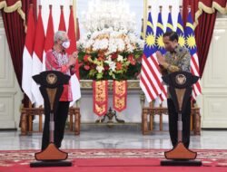 Presiden Jokowi Sambut Kunjungan Kerja PM Malaysia di Istana Merdeka
