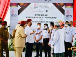 Resmikan Bandara Trunojoyo, Presiden: Tingkatkan Konektivitas Pulau-Pulau Sekitar Madura