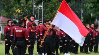 Presiden Jokowi Lepas Kontingen Indonesia ke SEA Games Ke-31 di Vietnam