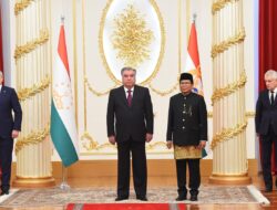 Duta Besar Fadjroel Rachman Menyerahkan Surat Kepercayaan Kepada Presiden Republik Tajikistan