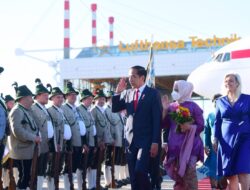 Presiden Jokowi dan Ibu Iriana Tiba di Munich  