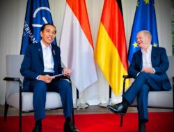 Bertemu Kanselir Jerman, Presiden Jokowi Bahas Penguatan Kerja Sama Ekonomi