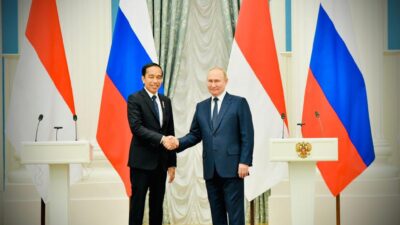 Presiden Jokowi bertemu Presiden Putin di Kremlin