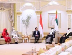 Presiden Jokowi Tiba di Abu Dhabi