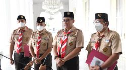 Presiden Jokowi Terima Kunjungan Kwarnas Gerakan Pramuka