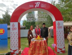 Kemeriahan Perayaan HUT ke-77 Republik Indonesia di Kazakhstan
