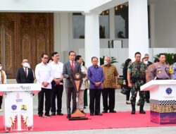 Presiden Jokowi Resmikan Sejumlah Infrastruktur di Provinsi Bali