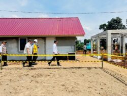 Presiden Tinjau Progres Pembangunan Rumah Tahan Gempa di Cianjur