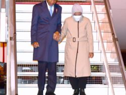 Presiden Jokowi dan Ibu Iriana Tiba di Brussels