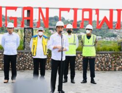 Resmikan Bendungan Ciawi, Presiden: Mampu Reduksi Banjir di Jakarta