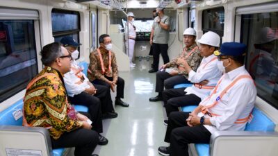 Jajal LRT Jabodebek, Presiden: Sangat Cepat dan Tanpa Masinis