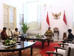 Presiden Jokowi Terima Menteri Luar Negeri Malaysia di Istana Merdeka