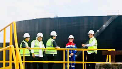 Tinjau Blok Rokan, Presiden Yakin SDM Nasional Mampu Kelola Potensi Migas Dalam Negeri