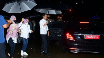 Tiba di Sidoarjo, Presiden Hadiri Resepsi Puncak Satu Abad NU Esok