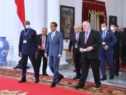 Presiden Jokowi Terima Delegasi World Water Council di Istana Merdeka