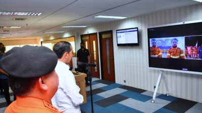 Lewat Panggilan Video, Presiden Jokowi Sapa Tim INASAR di Turki