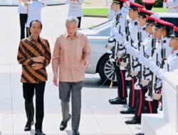 Presiden Jokowi Tiba di Singapura