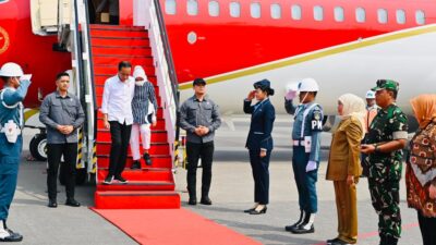 Dari NTB, Presiden dan Ibu Iriana Kunjungan Kerja ke Jawa Timu