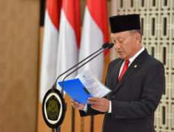 Lantik Pejabat Tinggi Madya, Arifin Tasrif Minta Percepatan Prioritas Target Kinerja