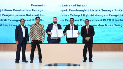 Lanjutkan Program Dedieselisasi, PLN Teken LOI Bersama 3 Perusahaan Nasional dan Multinasional