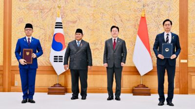 Presiden Prabowo Saksikan Pertukaran 10 MoU RI–Republik Korea, Perkuat Kemitraan Strategis