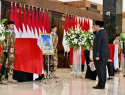 Presiden Prabowo Beri Penghormatan Terakhir untuk Tiga Prajurit TNI, Pahlawan Perdamaian Dunia Gugur di Misi UNIFIL Lebanon